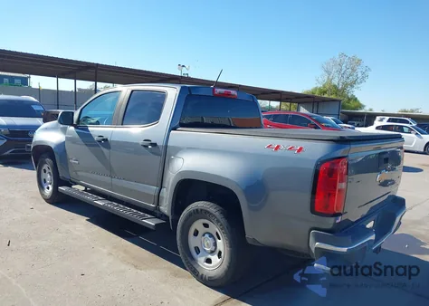 2020 Chevrolet Colorado 4Wd Short Box Wt from USA, damaged, VIN 1GCGTBENXL1201229